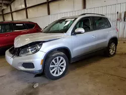 Volkswagen salvage cars for sale: 2015 Volkswagen Tiguan S