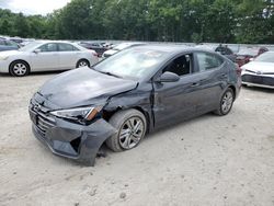 Salvage cars for sale at North Billerica, MA auction: 2020 Hyundai Elantra SEL