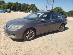 Salvage cars for sale at China Grove, NC auction: 2015 Honda Accord LX