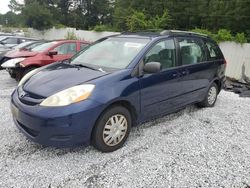 Salvage cars for sale from Copart Fairburn, GA: 2007 Toyota Sienna CE