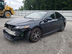 Salvage cars for sale at Dunn, NC auction: 2021 Toyota Camry SE