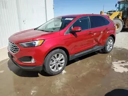 Salvage cars for sale at Reno, NV auction: 2023 Ford Edge Titanium