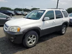 Salvage cars for sale at East Granby, CT auction: 2006 Mazda Tribute S