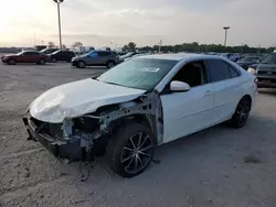 Salvage cars for sale at Indianapolis, IN auction: 2015 Toyota Camry XSE