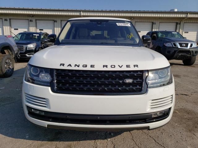 2016 Land Rover Range Rover HSE