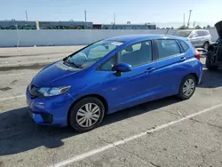 Salvage cars for sale at Van Nuys, CA auction: 2015 Honda FIT LX