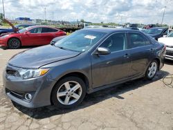 Salvage cars for sale at Woodhaven, MI auction: 2014 Toyota Camry L