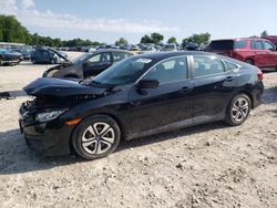 Salvage cars for sale at West Warren, MA auction: 2016 Honda Civic LX