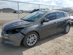 Salvage cars for sale at North Las Vegas, NV auction: 2018 Ford Focus SE