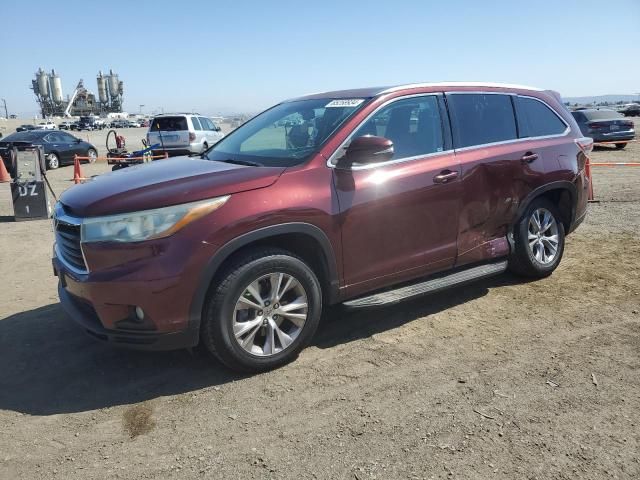 2015 Toyota Highlander XLE