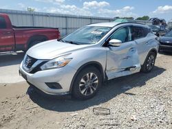 Salvage cars for sale from Copart Kansas City, KS: 2017 Nissan Murano S