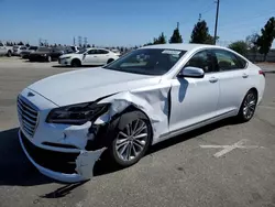 Salvage cars for sale from Copart Rancho Cucamonga, CA: 2016 Hyundai Genesis 3.8L