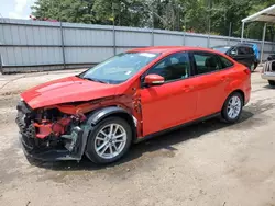 Salvage cars for sale at Austell, GA auction: 2015 Ford Focus SE