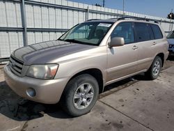 Salvage cars for sale at Littleton, CO auction: 2006 Toyota Highlander Limited