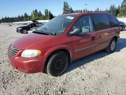 Salvage cars for sale at Graham, WA auction: 2007 Chrysler Town & Country LX