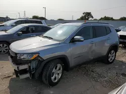 Salvage cars for sale at Franklin, WI auction: 2018 Jeep Compass Latitude