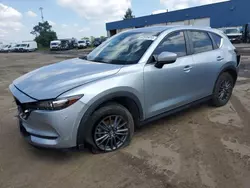 Salvage cars for sale at Woodhaven, MI auction: 2019 Mazda CX-5 Touring