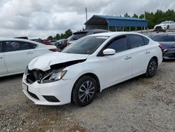 Salvage cars for sale at Memphis, TN auction: 2016 Nissan Sentra S