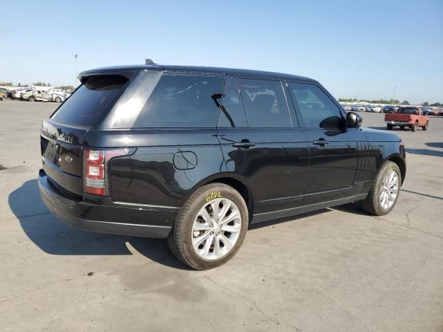 2016 Land Rover Range Rover HSE