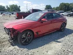 Carros salvage sin ofertas aún a la venta en subasta: 2022 Genesis G70 Base