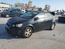 Chevrolet salvage cars for sale: 2012 Chevrolet Sonic LT