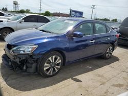 Salvage cars for sale at Chicago Heights, IL auction: 2019 Nissan Sentra S