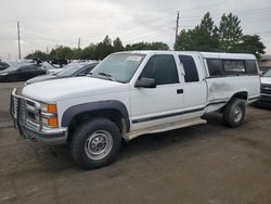 Salvage trucks for sale at Denver, CO auction: 1995 Chevrolet GMT-400 K2500