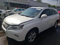 Salvage cars for sale at New Britain, CT auction: 2013 Lexus RX 350 Base