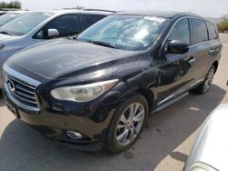 Salvage cars for sale at Las Vegas, NV auction: 2013 Infiniti JX35