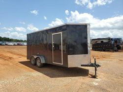 Salvage trucks for sale at Longview, TX auction: 2020 Sgac 2022 South Georgia Cargo 16FT Enclosed