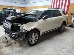 Salvage cars for sale at Kincheloe, MI auction: 2018 Ford Explorer XLT