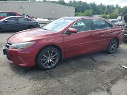 Salvage cars for sale at Exeter, RI auction: 2015 Toyota Camry XSE