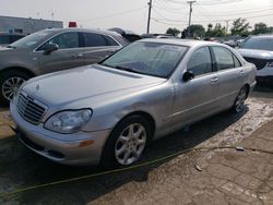 Salvage cars for sale at Chicago Heights, IL auction: 2005 Mercedes-Benz S 500 4matic