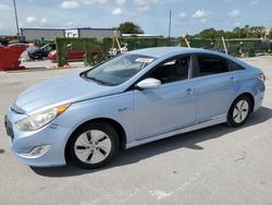 Salvage cars for sale from Copart Orlando, FL: 2015 Hyundai Sonata Hybrid