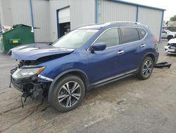 Salvage cars for sale at Tulsa, OK auction: 2017 Nissan Rogue SV