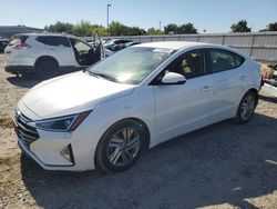 Salvage cars for sale at Sacramento, CA auction: 2019 Hyundai Elantra SEL