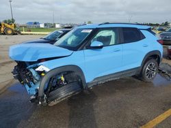 Salvage cars for sale at Woodhaven, MI auction: 2024 Chevrolet Trailblazer LT