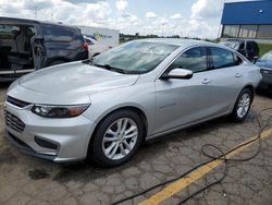 2017 Chevrolet Malibu LT en venta en Woodhaven, MI