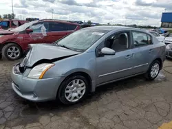 Salvage cars for sale at Woodhaven, MI auction: 2012 Nissan Sentra 2.0