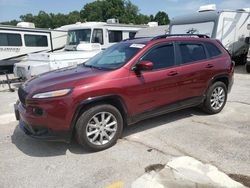 Jeep Cherokee Latitude salvage cars for sale: 2018 Jeep Cherokee Latitude