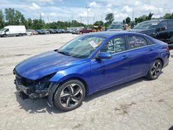 Vehiculos salvage en venta de Copart Bridgeton, MO: 2021 Hyundai Elantra Limited