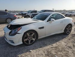 Salvage cars for sale at Houston, TX auction: 2013 Mercedes-Benz SLK 350