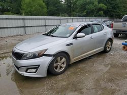 Salvage cars for sale at Greenwell Springs, LA auction: 2015 KIA Optima LX