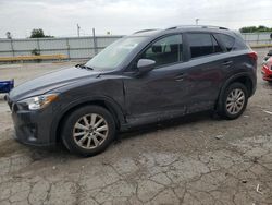 Salvage cars for sale at Dyer, IN auction: 2014 Mazda CX-5 Touring