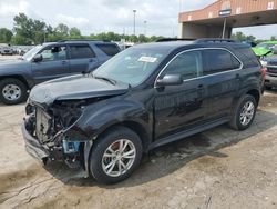 Salvage cars for sale at Fort Wayne, IN auction: 2016 Chevrolet Equinox LT