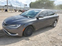 Salvage cars for sale from Copart Oklahoma City, OK: 2015 Chrysler 200 Limited