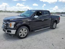 Salvage cars for sale at Arcadia, FL auction: 2019 Ford F150 Supercrew