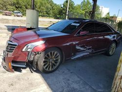 Salvage cars for sale at Gaston, SC auction: 2017 Cadillac CT6 Premium Luxury