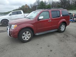 Salvage cars for sale at Brookhaven, NY auction: 2006 Nissan Pathfinder LE