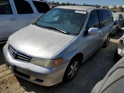 Honda salvage cars for sale: 2002 Honda Odyssey EX